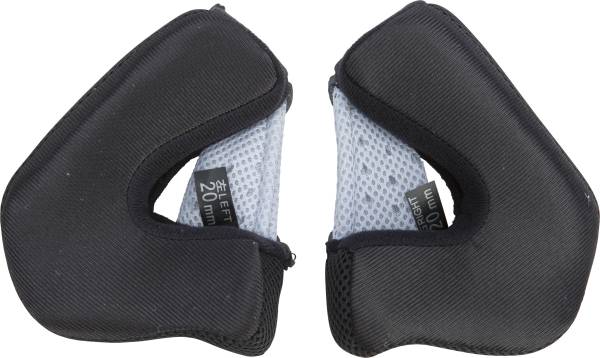 FLY RACING - TOURIST CHEEK PADS 20MM - Image 1