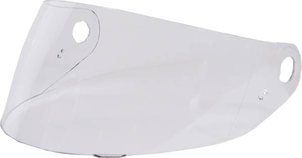 FLY RACING - LUXX HELMET OUTER FACE SHIELD (ANTI-FOG CLEAR) - Image 1