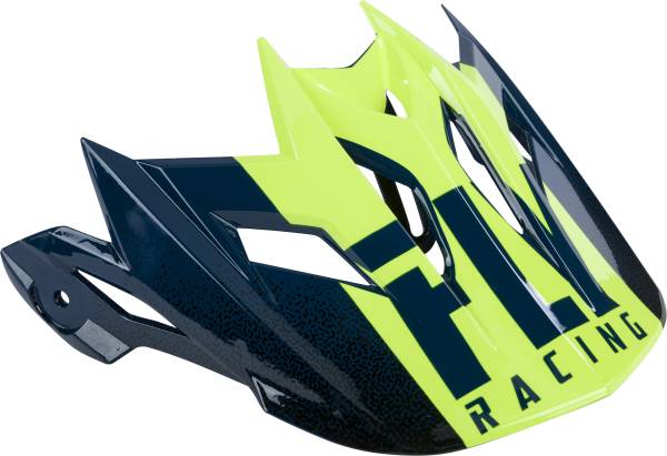 FLY RACING - DEFAULT 2019 HELMET VISOR TEAL/HI-VIS - Image 1