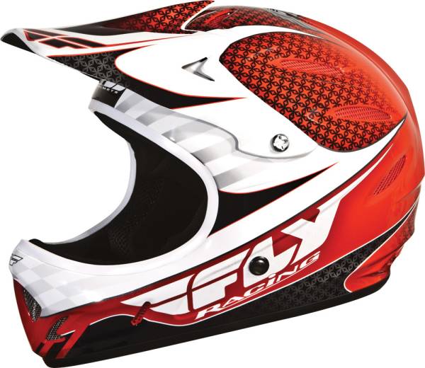 FLY RACING - LANCER HELMET RED/WHITE S - Image 1