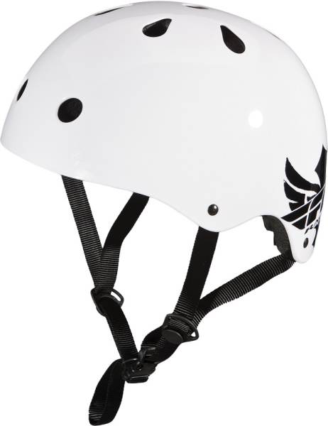 FLY RACING - DIRT/PARK HELMET (GLOSS WHITE/BLACK) - Image 1