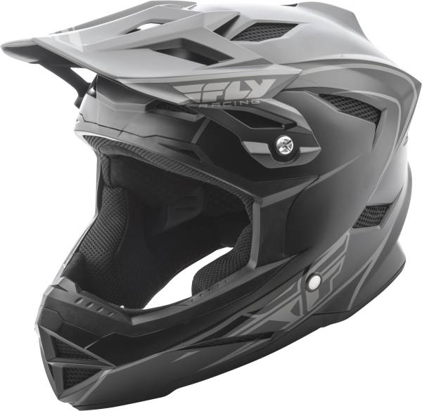 FLY RACING - DEFAULT HELMET MATTE BLACK XS - Image 1