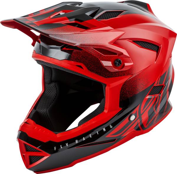 FLY RACING - DEFAULT HELMET RED/BLACK LG - Image 1