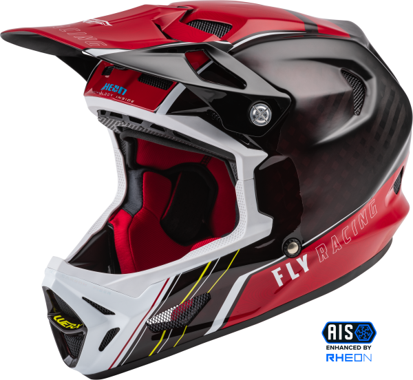 FLY RACING - WERX-R HELMET RED CARBON XS - Image 1