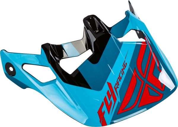 FLY RACING - WERX ULTRA HELMET VISOR BLUE/RED/BLACK - Image 1