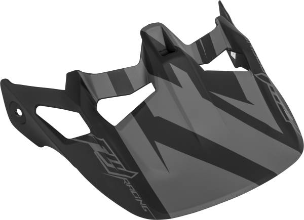 FLY RACING - WERX RIVAL HELMET VISOR MATTE BLACK - Image 1