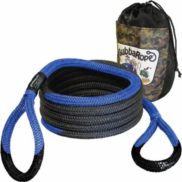 BUBBA ROPES - 5/8" X20' SIDEWINDER UTV RECOVERY ROPE BLUE EYES - Image 1