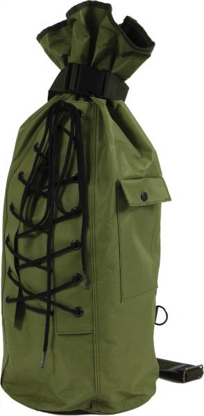 WEST-EAGLE - SISSY BAR DUFFLE BAG GREEN - Image 1