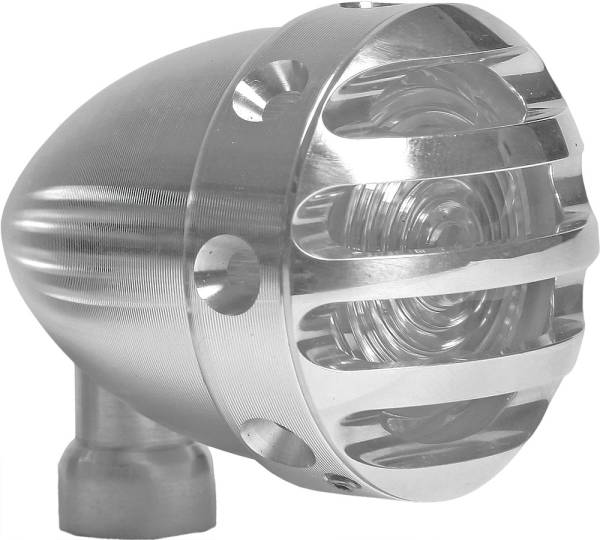 WEST-EAGLE - DRILLED MINI FINNED TAILLIGHT POLISHED - Image 1