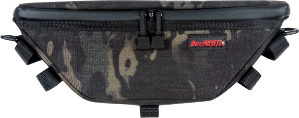 MOTO POCKETS - HANDLEBAR BAG ADVENTURE BLACK CAMO 14.5X6X2 - Image 1