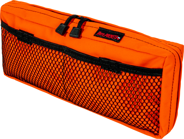 MOTO POCKETS - SIDE CASE BAG HIGH-VIS ORANGE 14X6X2 - Image 1