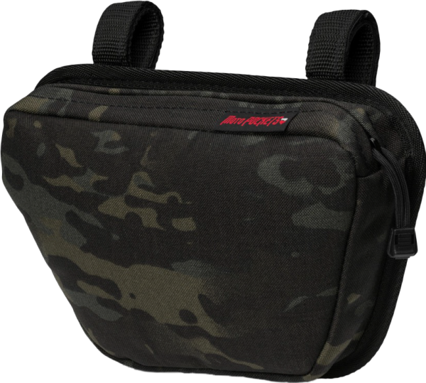 MOTO POCKETS - T-BAR BAG BLACK CAMO 11X7X2 - Image 1