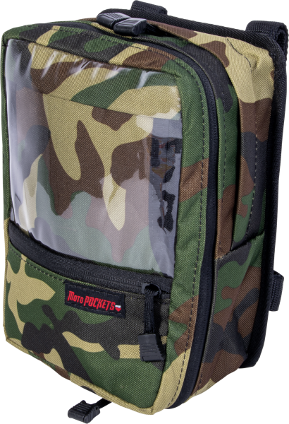 MOTO POCKETS - UTILITY BAR BAG CAMO 7.5X10.5X3 - Image 1