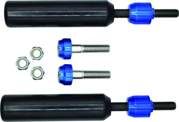 SANTORO FABWORX - SHOCK MOUNT SLIDERS BLUE DYNA 09-17 - Image 1