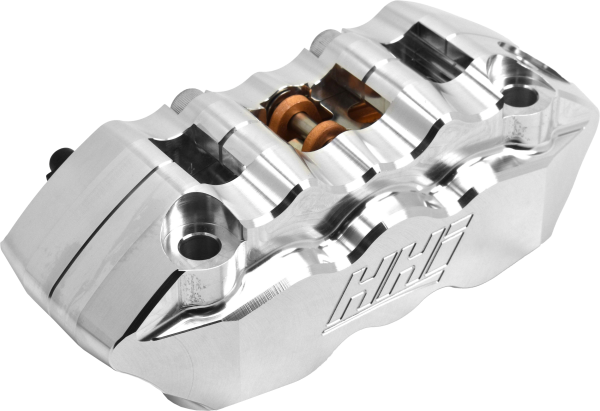 HAWG HALTERS INC - 6 PIST FRT RADIAL MNT CAL R/H CHROME - Image 1