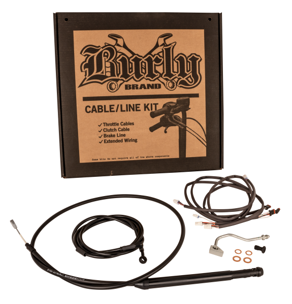 BURLY BRAND - CNTRL KIT  14" GORILLA BLK `21-22 FLHR/FLTR W/ABS - Image 1