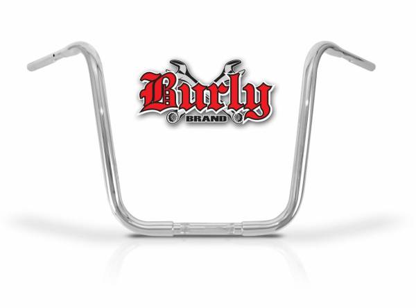 BURLY BRAND - GORILLA 16" APEHANGERS 1.25" CHROME - Image 1