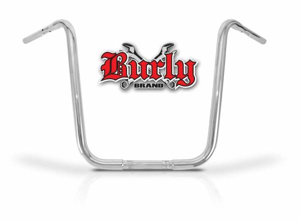 BURLY BRAND - GORILLA 18" APEHANGERS 1.25" CHROME - Image 1