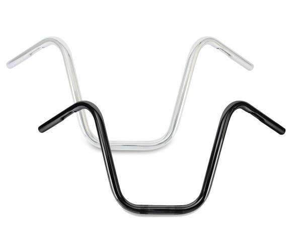 BURLY BRAND - NARROW 12" APEHANGERS 1" BLACK - Image 1