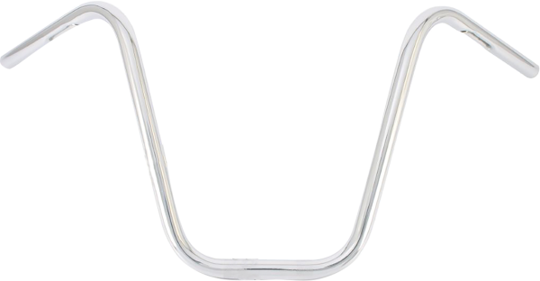 BURLY BRAND - NARROW 12" APEHANGERS 1" CHROME - Image 1