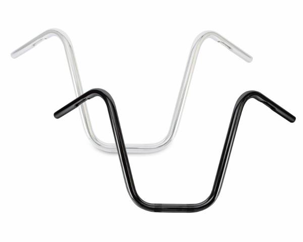 BURLY BRAND - NARROW 14" APEHANGERS 1" BLACK - Image 1