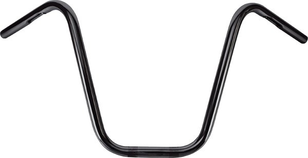 BURLY BRAND - NARROW 16" APEHANGERS 1" BLACK - Image 1