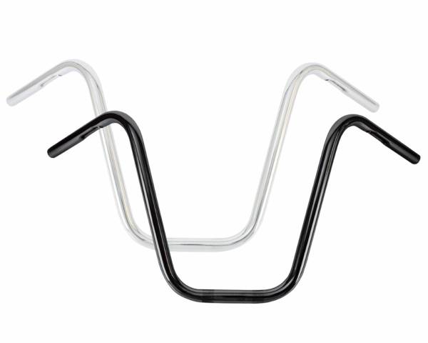 BURLY BRAND - NARROW 16" APEHANGERS 1" CHROME - Image 1