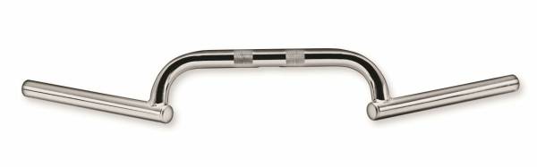 BURLY BRAND - CLUBMAN BAR 1" CHROME - Image 1