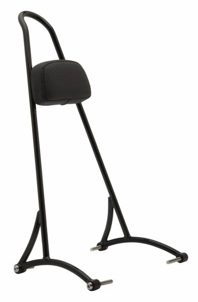 BURLY BRAND - TALL SISSY BAR W/ PAD BLACK XL 04-22 - Image 1