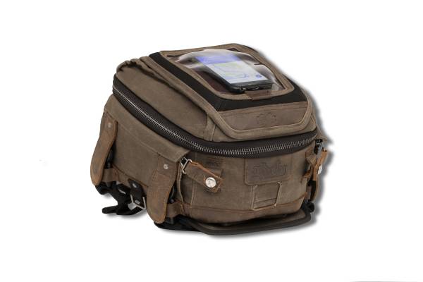 BURLY BRAND - TANK TAIL BAG DARK OAK - Image 1