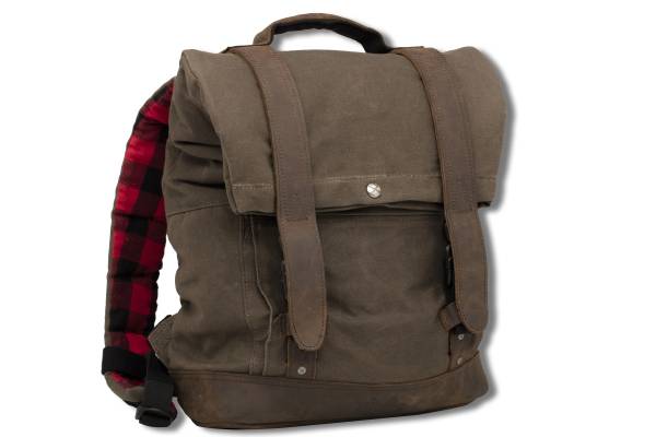 BURLY BRAND - BACK PACK DARK OAK - Image 1