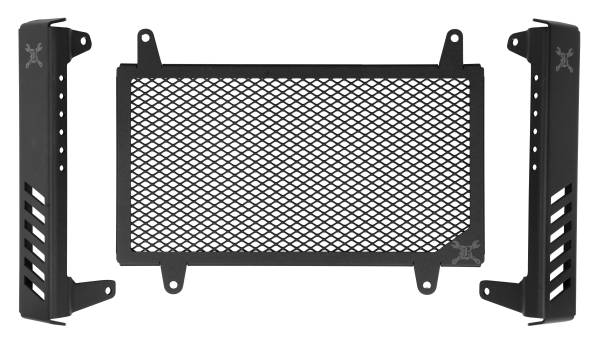 BURLY BRAND - SLASH CUT RADIATOR CVR BLACK - Image 1