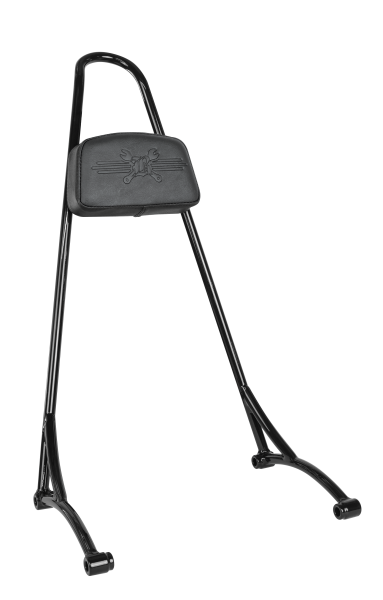 BURLY BRAND - TALL SISSY BAR W/ PAD BLACK - Image 1