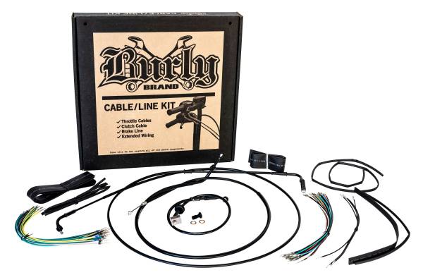 BURLY BRAND - CABLE KIT 12" APES - Image 1