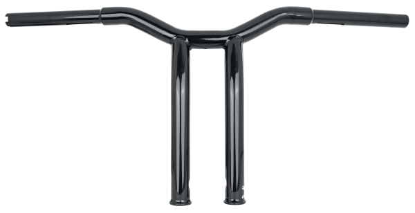 BURLY BRAND - DOMINATOR RAKED BAR 12" 1.25" GLOSS BLACK - Image 1