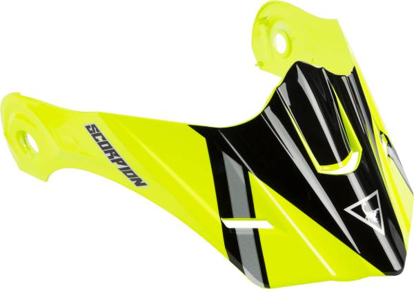 SCORPION EXO - EXO-AT950 PEAK VISOR TETON HI-VIS/BLACK - Image 1