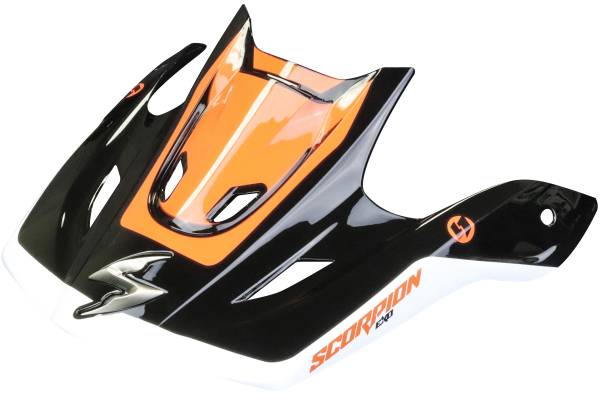 SCORPION EXO - VX-R70 PEAK VISOR OZARK ORANGE/BLACK - Image 1