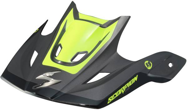 SCORPION EXO - VX-R70 PEAK VISOR OZARK HI-VIS/DARK GREY - Image 1