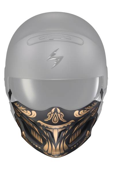 SCORPION EXO - COVERT FACE MASK APEX MATTE BLACK/GOLD - Image 1