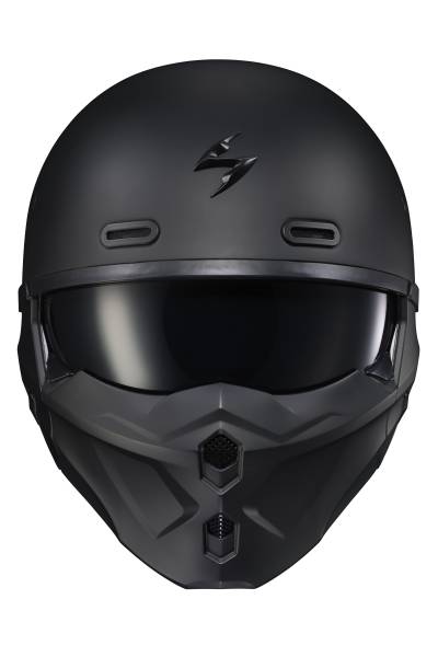 SCORPION EXO - COVERT X FACE MASK 'X' MATTE BLACK - Image 1