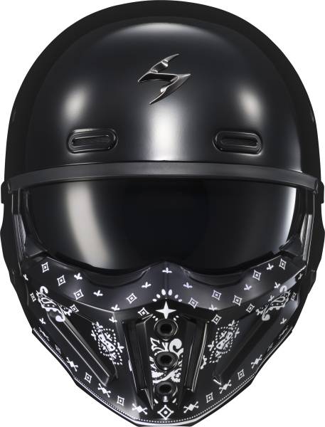 SCORPION EXO - COVERT X MASK BANDANA GLOSS BLACK - Image 1