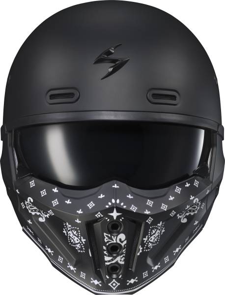 SCORPION EXO - COVERT X MASK BANDANA MATTE BLACK - Image 1