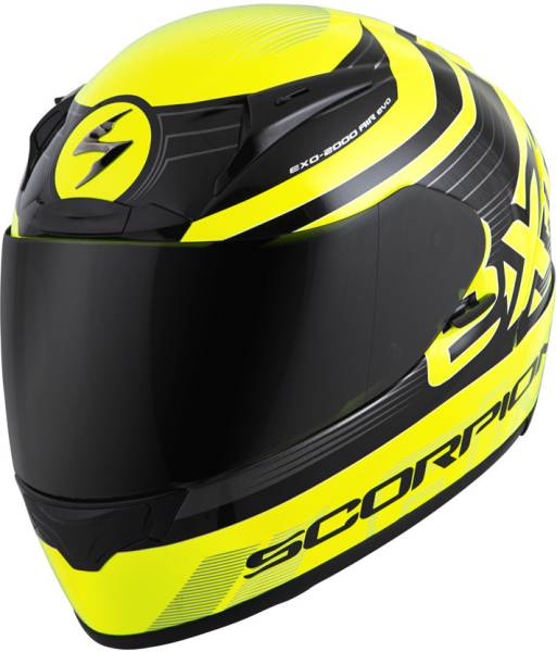 SCORPION EXO - EXO-R2000 FULL-FACE HELMET FORTIS NEON/BLACK MD - Image 1