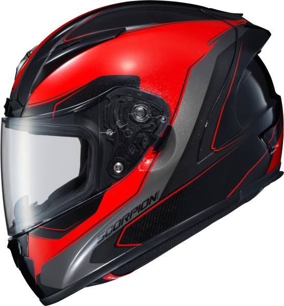 SCORPION EXO - EXO-R2000 FULL-FACE HELMET HYPERSONIC RED 2X - Image 1