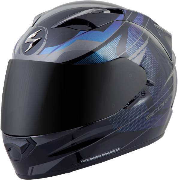 SCORPION EXO - EXO-T1200 FULL FACE HELMET MAINSTAY BLACK/SILVER 2X - Image 1