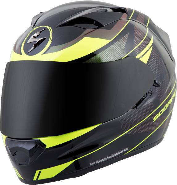 SCORPION EXO - EXO-T1200 FULL FACE HELMET MAINSTAY BLACK/NEON 2X - Image 1