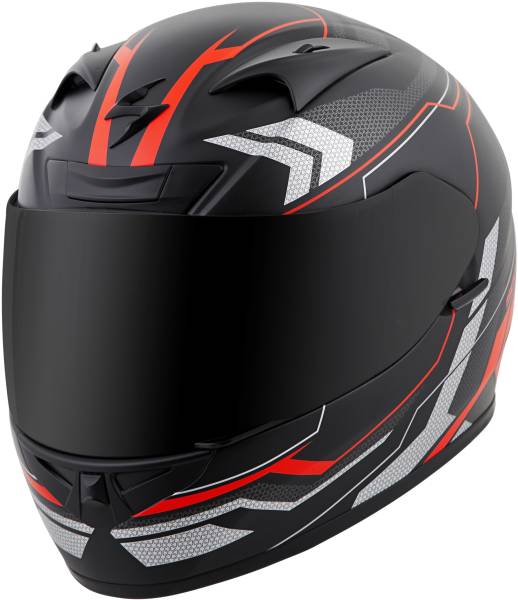 SCORPION EXO - EXO-R710 FULL-FACE HELMET TRANSECT RED 2X - Image 1