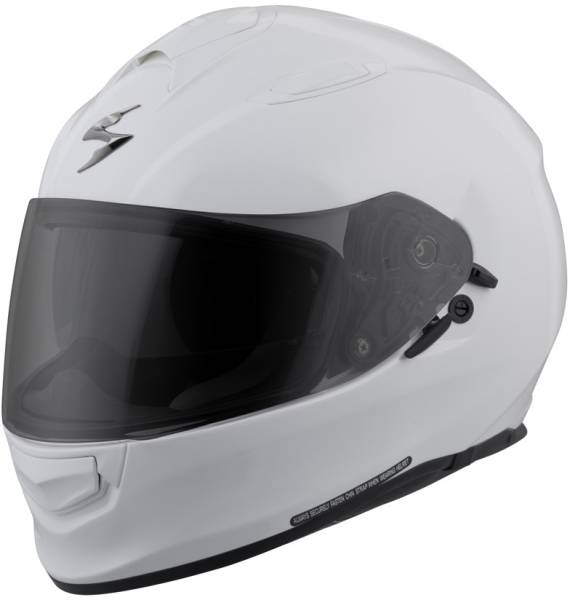 SCORPION EXO - EXO-T510 FULL-FACE HELMET GLOSS WHITE XS - Image 1