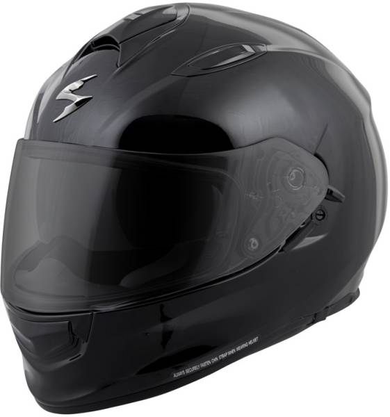 SCORPION EXO - EXO-T510 FULL-FACE HELMET GLOSS BLACK XS - Image 1