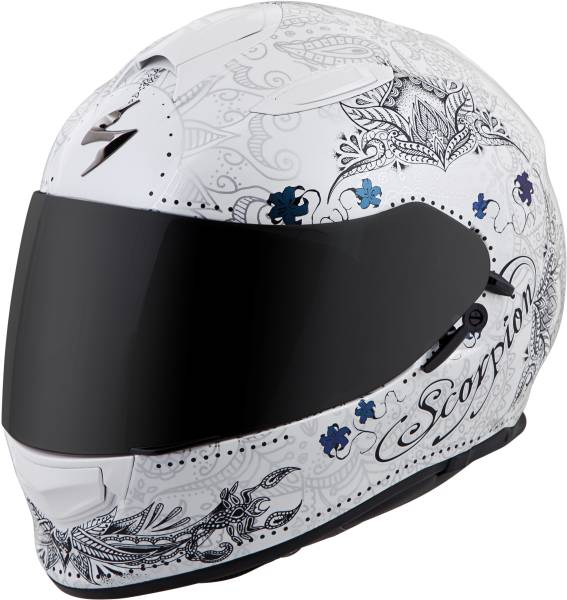 SCORPION EXO - EXO-T510 FULL-FACE HELMET AZALEA WHITE/SILVER XS - Image 1